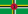 Flagge  Dominica