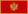 Flagge  Montenegro